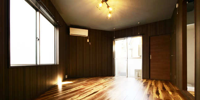 東京都文京区築48年の築古アパートをレトロモンダンにフルリノベーション
