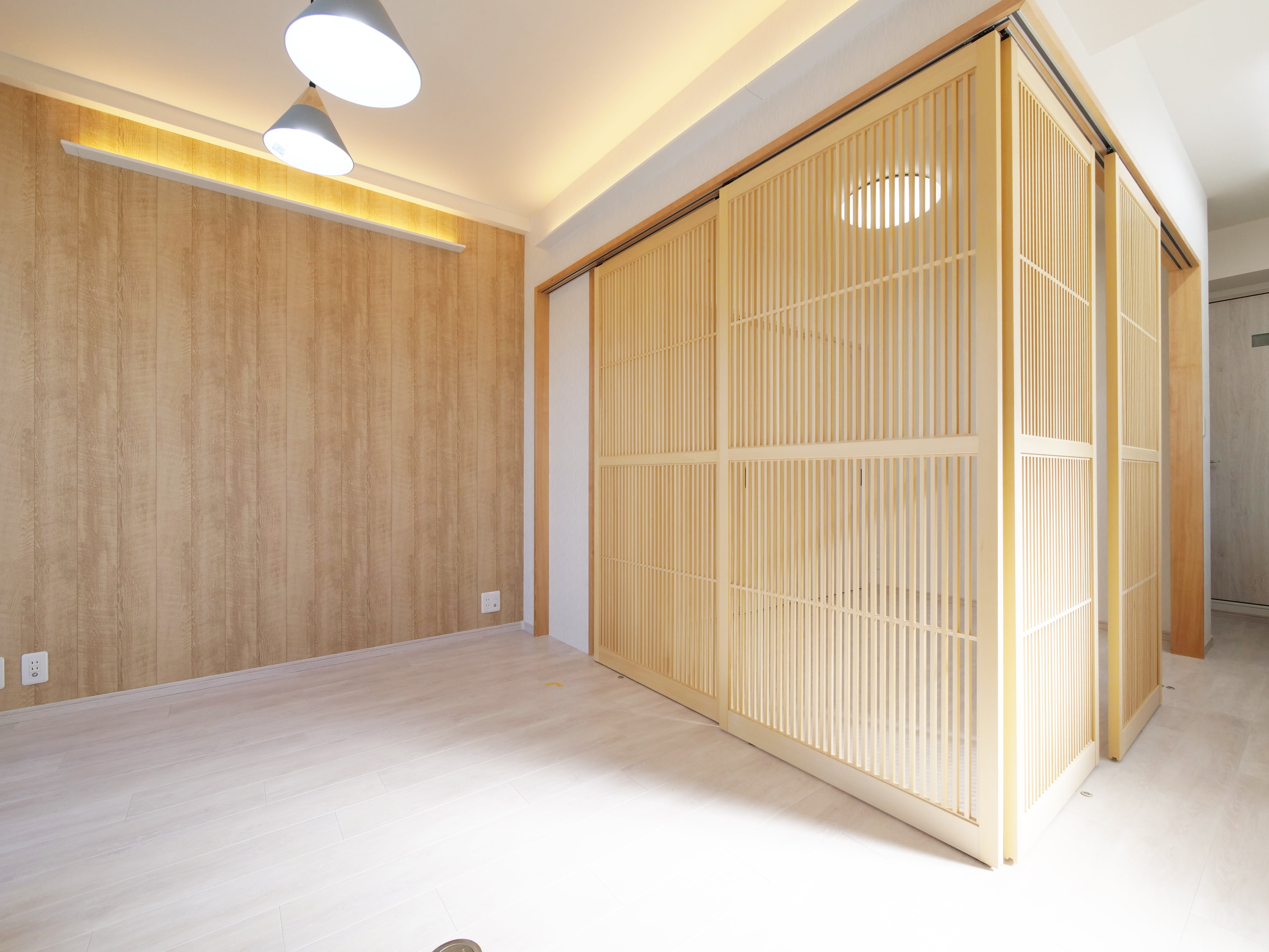 東京都港区の１LDKのマンションを和風モダンにリノベーション！