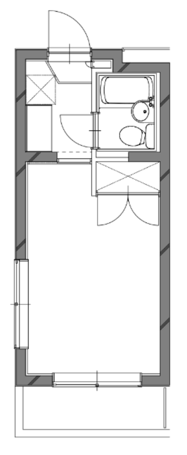 東京都調布市_マンション_1K_間取り図