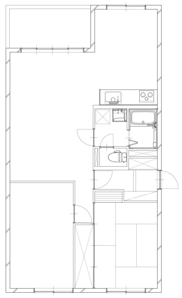 兵庫県芦屋市_リノベーション後_間取り図