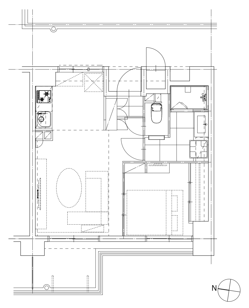 東京都_分譲マンション_リノベーション_間取り図