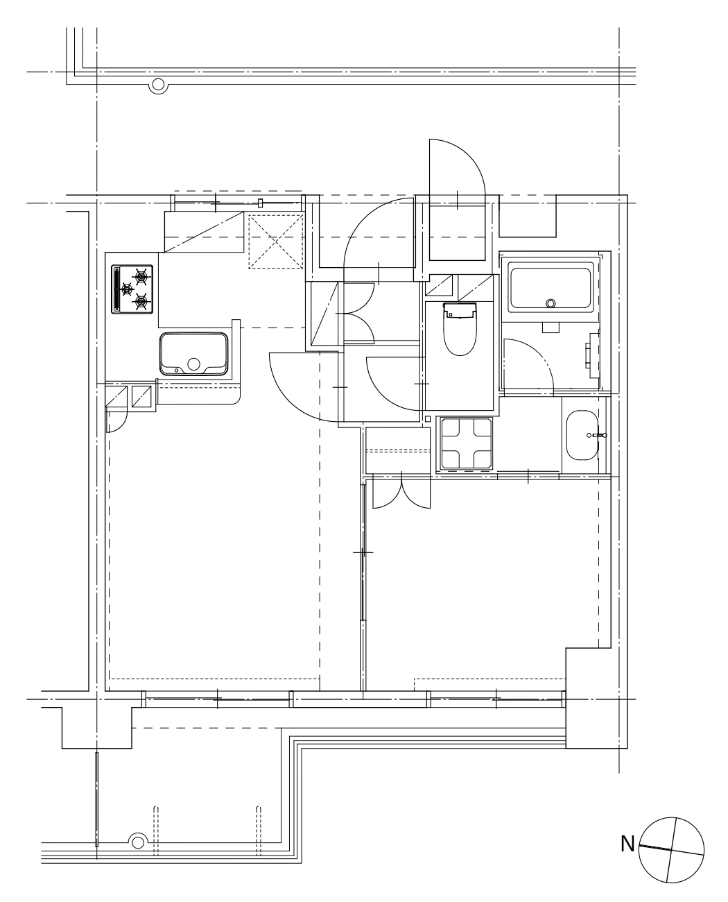 東京都_分譲マンション_リノベーション_間取り図