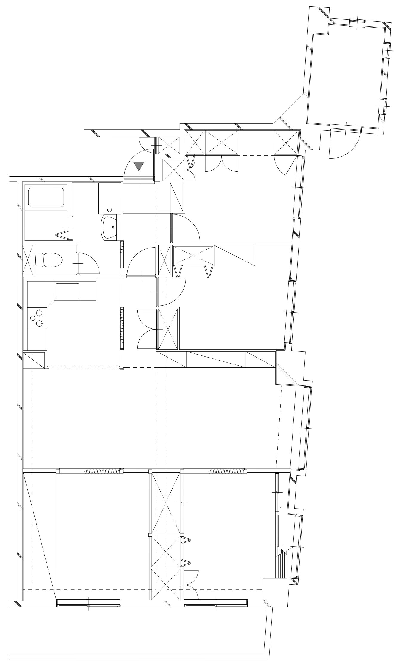 東京都渋谷区_4LDKリノベーション間取り図
