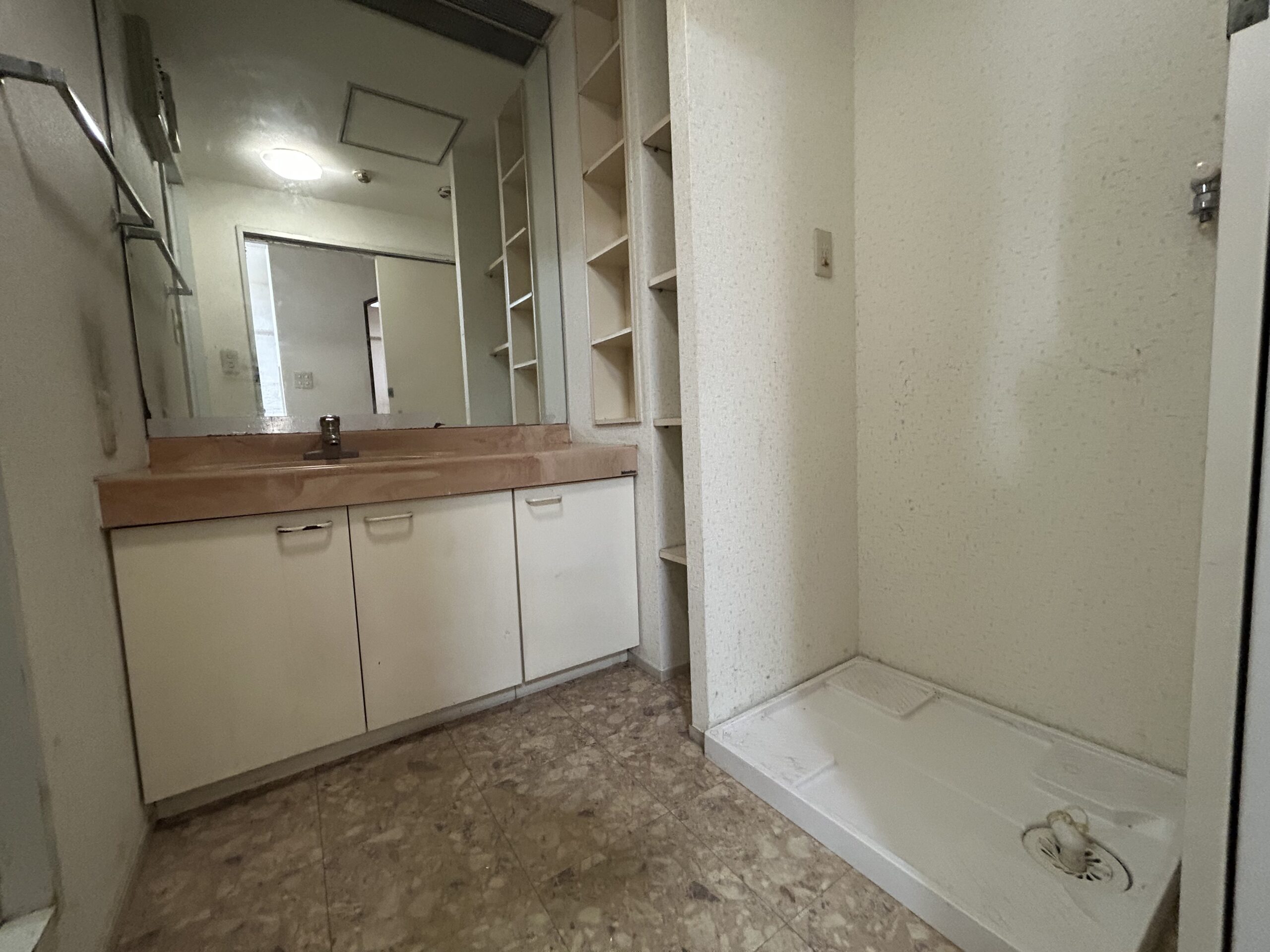 ビフォー_洗面台_パナソニック_シーライン_2SLDK