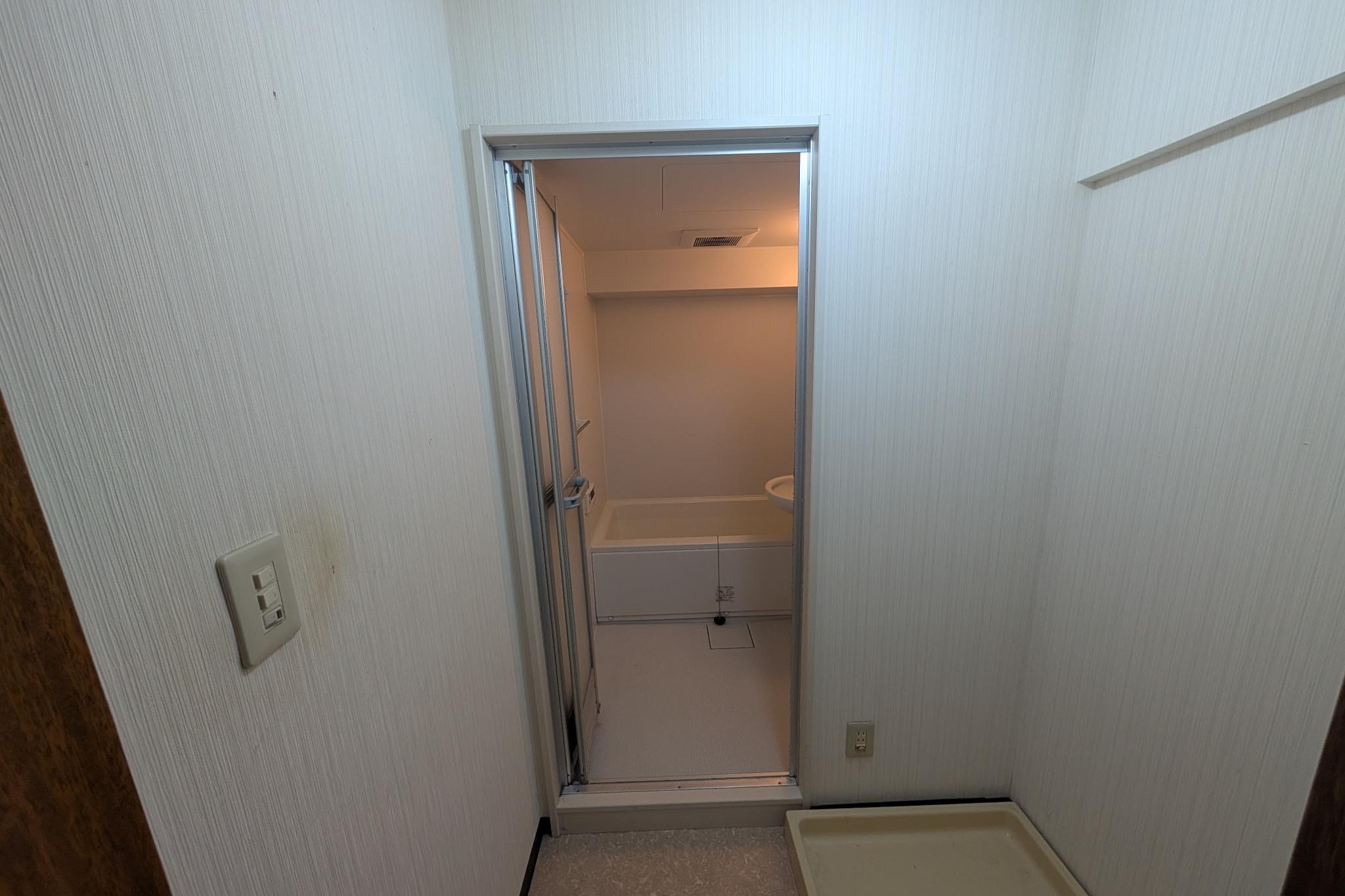 ビフォー_脱衣所_内装_モダン空間_1LDK