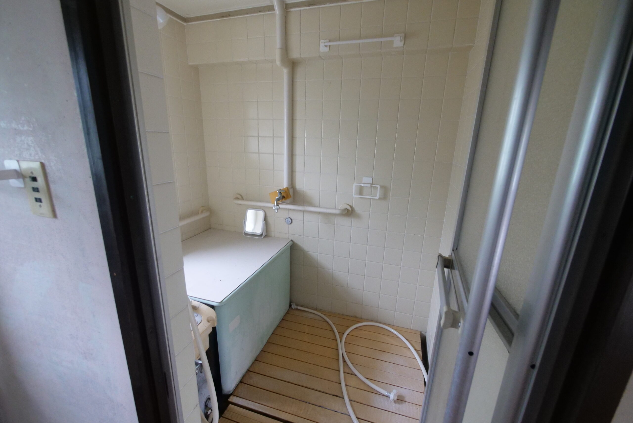 ビフォー_浴室_バランス釜_オールインワン変更_1LDK