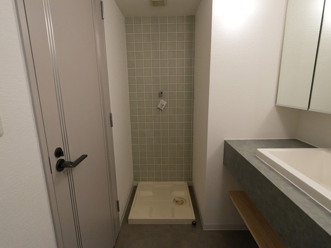 ビフォーアフター_洗面所_洗濯パン_1LDK