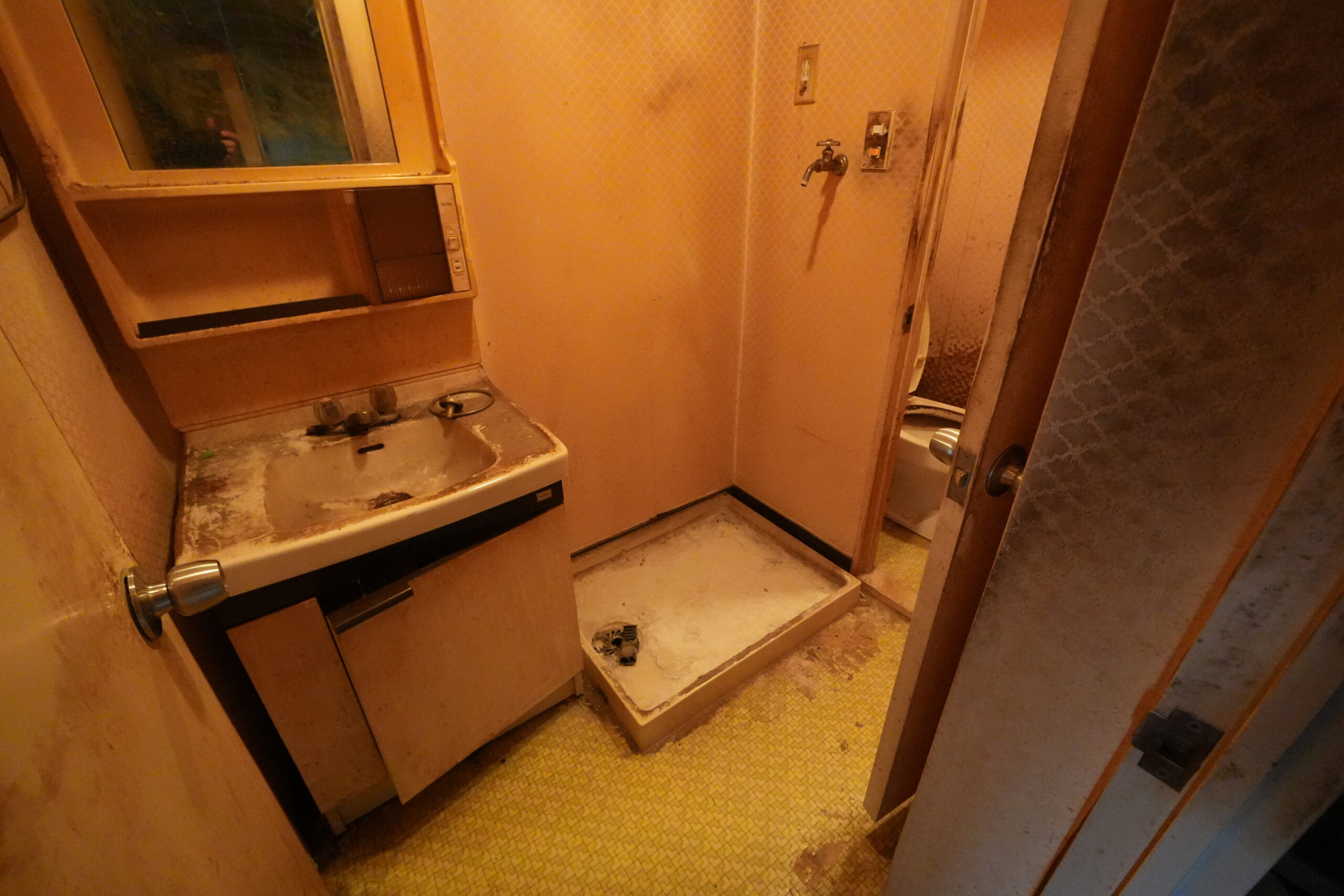 ビフォー_洗濯機置き場_1DK