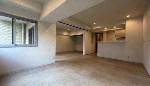 相続したマンションをスケルトンリノベーション！壁面収納と広々サニタリーで大変身/イメチェン両国店